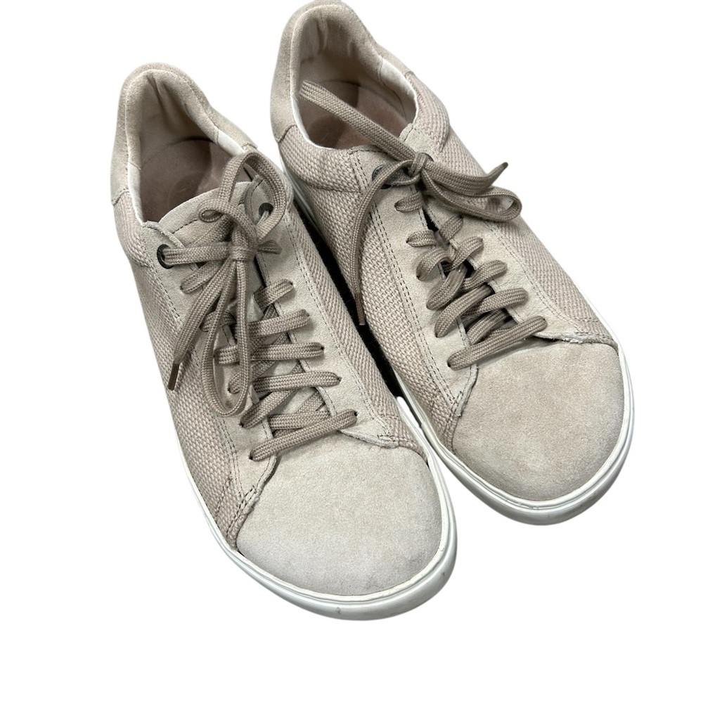 Birkenstock Bend Low Sneaker Womens 10 EU 41 Mens 8 Tan Sandcastle Sneaker Shoe